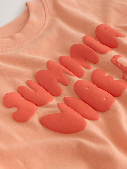Orange Summer Short Sleeve T-Shirt (3mths-7yrs)