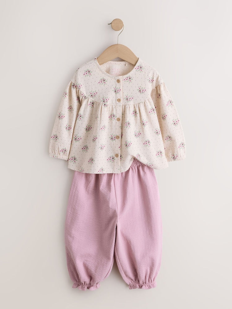 Pink Ditsy Floral