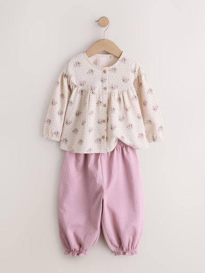 Pink Ditsy Floral