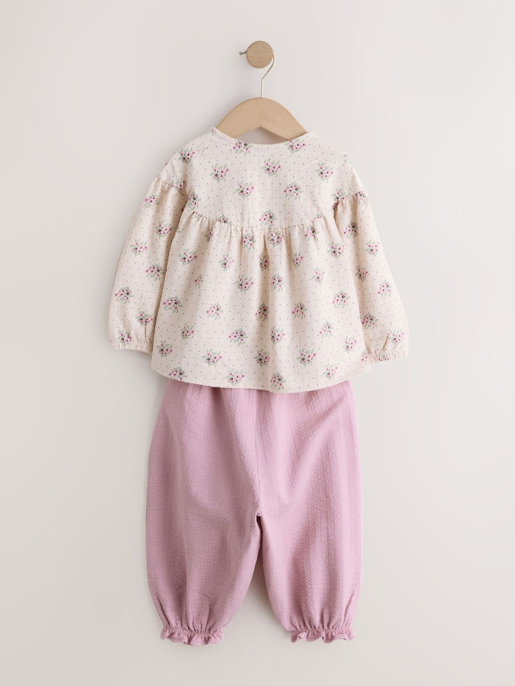 Pink Ditsy Floral