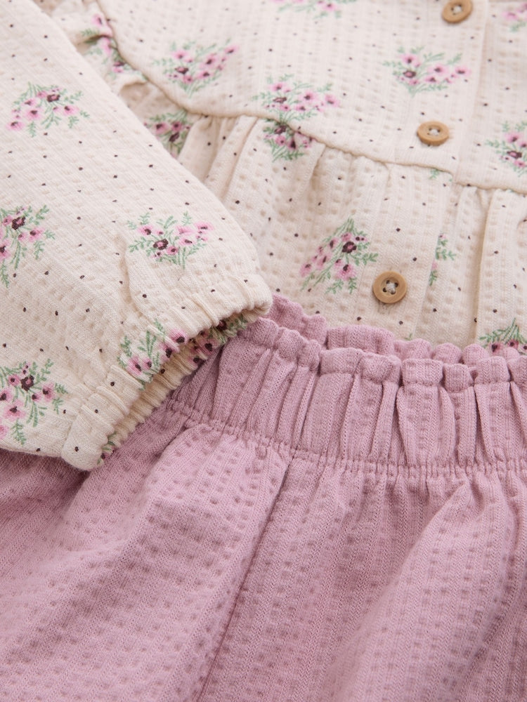 Pink Ditsy Floral