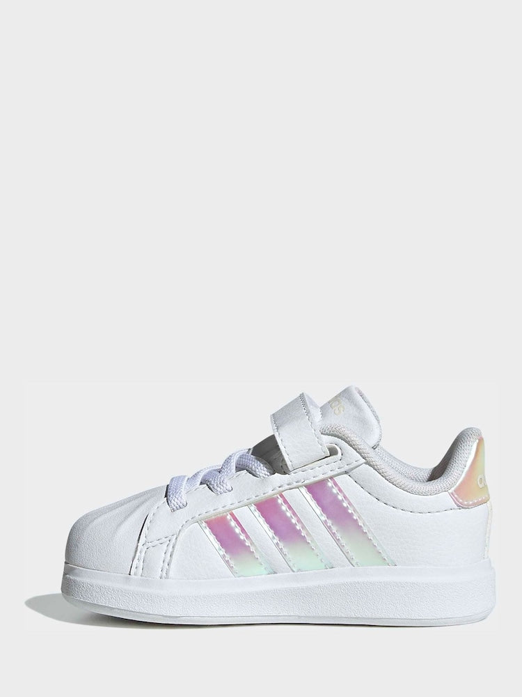 adidas White Street Talk Infant Trainers