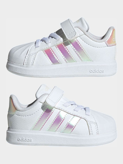adidas White Street Talk Infant Trainers