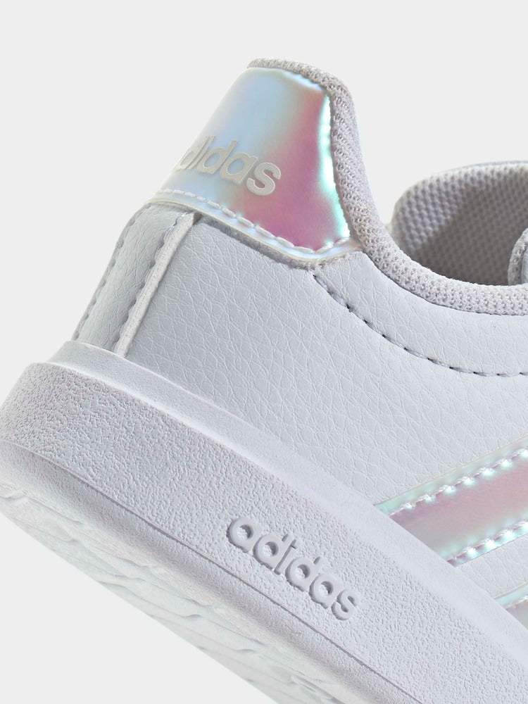 adidas White Street Talk Infant Trainers