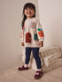 Cream House Sweatshirt and Legging Set (3mths-7yrs) - Cream House Sweatshirt and / 12-18 Months (80-86cm)