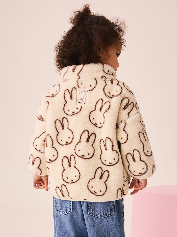 Miffy Cream Half Zip Fleece (3mths-7yrs)