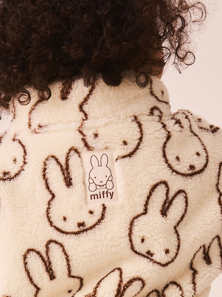 Miffy Cream Half Zip Fleece (3mths-7yrs)