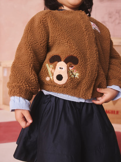 Brown Cath Kidston Wallace And Gromit Fleece (3mths-7yrs)