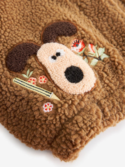 Brown Cath Kidston Wallace And Gromit Fleece (3mths-7yrs)