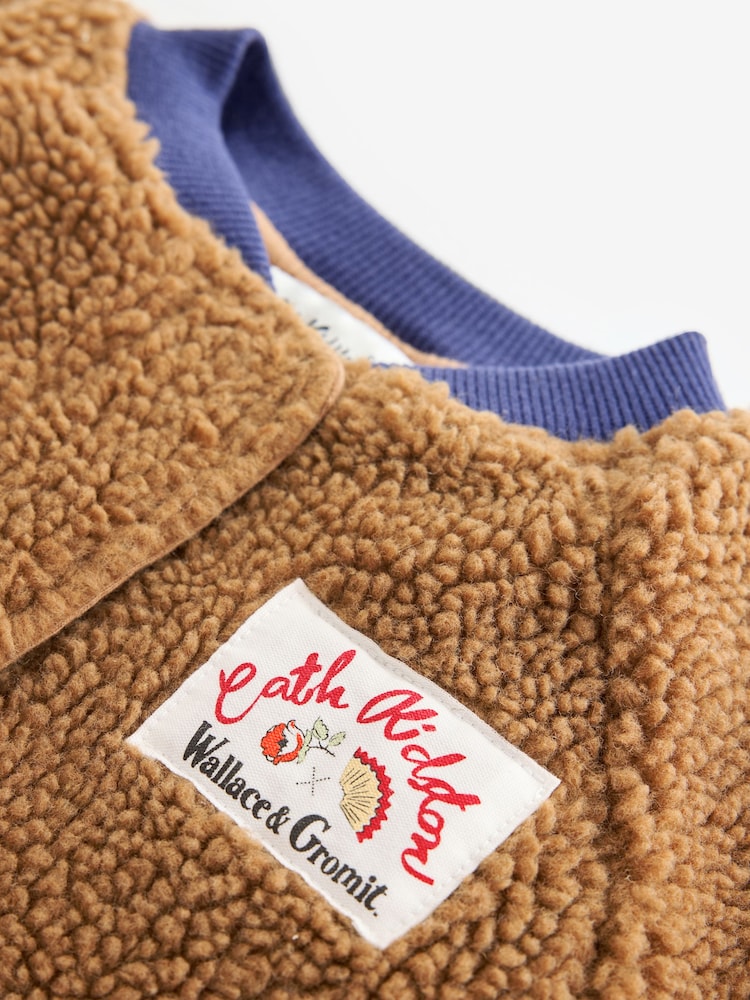 Brown Cath Kidston Wallace And Gromit Fleece (3mths-7yrs)
