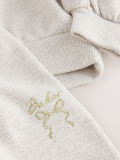 Baker by Ted Baker Oatmeal 2 Piece Soft Rib Cosy Set