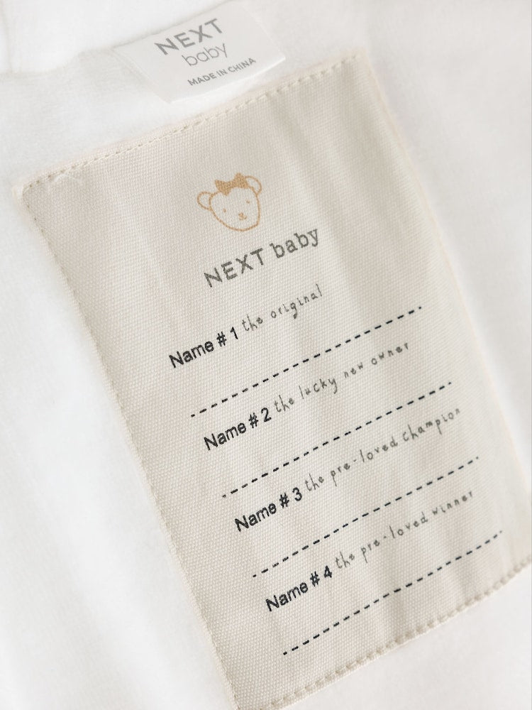 White Puffer Baby Jacket (0mths-2yrs)