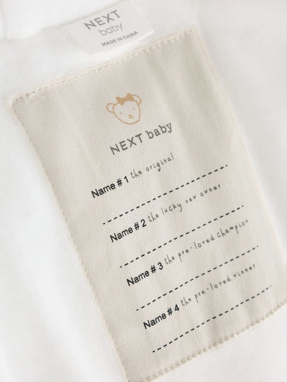 White Puffer Baby Jacket (0mths-2yrs)