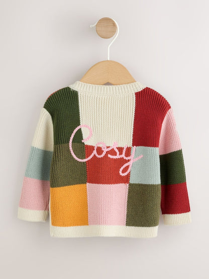 Patchwork Autumnal Crochet Baby