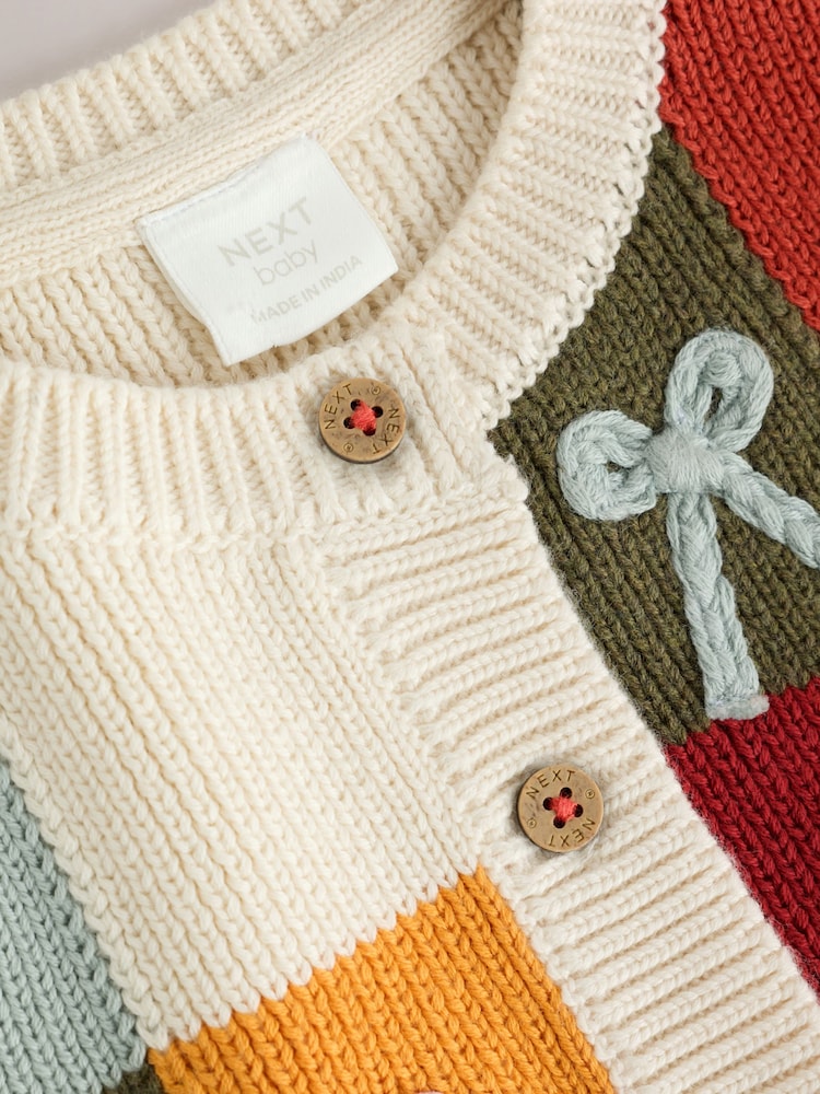 Patchwork Autumnal Crochet Baby
