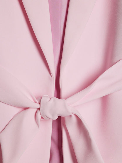 River Island Pink Sleeveless Blazer &amp; Pleated Trousers Set