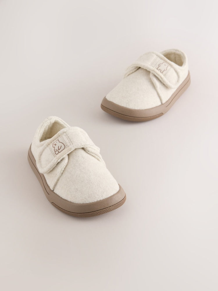 Neutral Bear Barefoot Touch Fastening Cupsole Slippers - Size EU 19 (UK 3) - Neutral Bear
