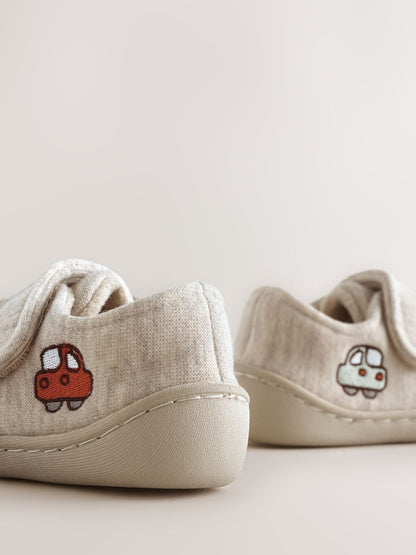 Neutral Transport Touch Fastening Cupsole Slippers