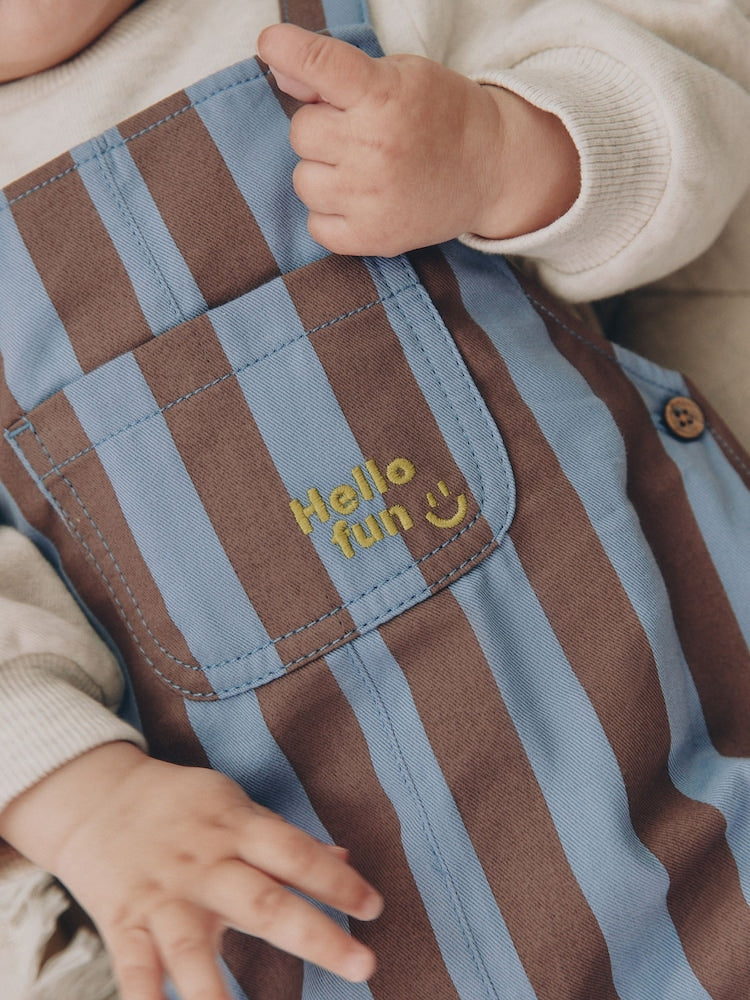 Blue/Brown Stripe