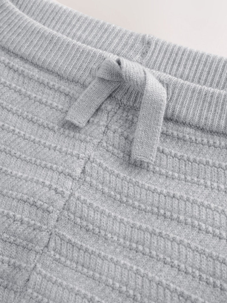 Grey Knitted