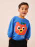 Blue Bear Printed Crew Neck Sweat Top (3mths-7yrs) - 12-18 Months (80-86cm)