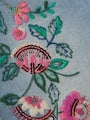 Monsoon Blue Sequin Floral Embroidered Wide Leg Jeans - Size 3 Years (98cm)
