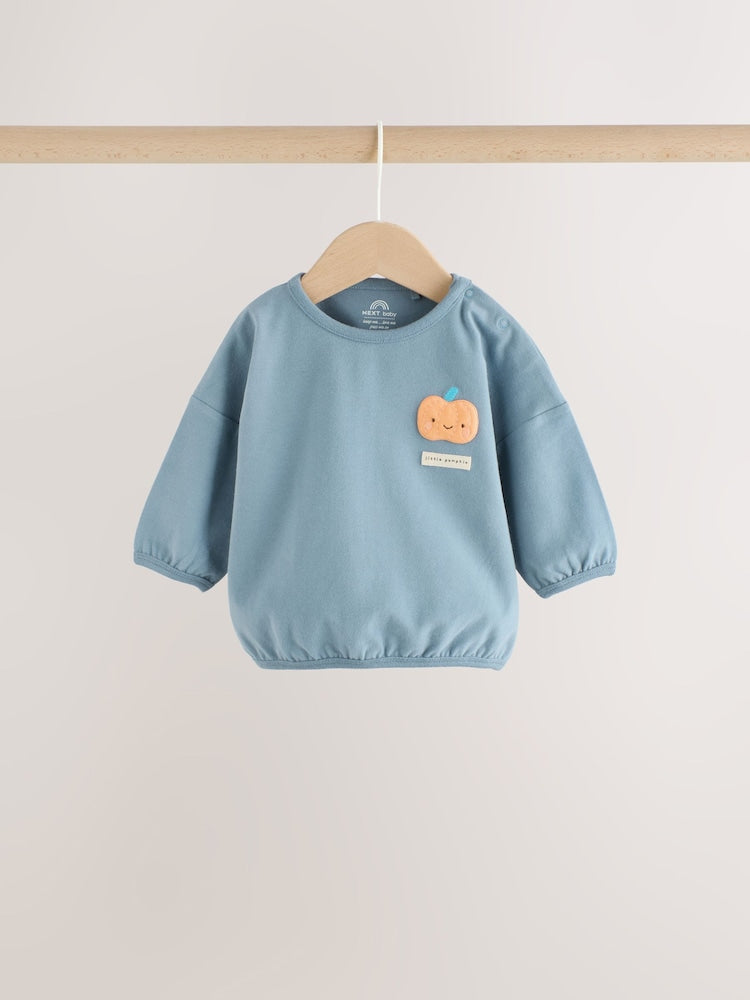 Blue Pumpkin Top and Legging Baby Set (0mths-2yrs)