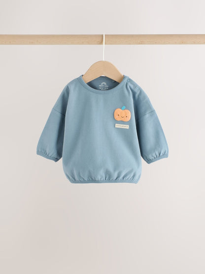 Blue Pumpkin Top and Legging Baby Set (0mths-2yrs)