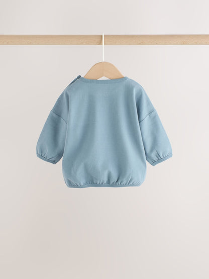 Blue Pumpkin Top and Legging Baby Set (0mths-2yrs)