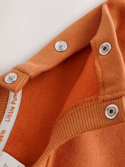 Orange Little Pumpkin Sweat and Legging Baby Set (0mths-2yrs)