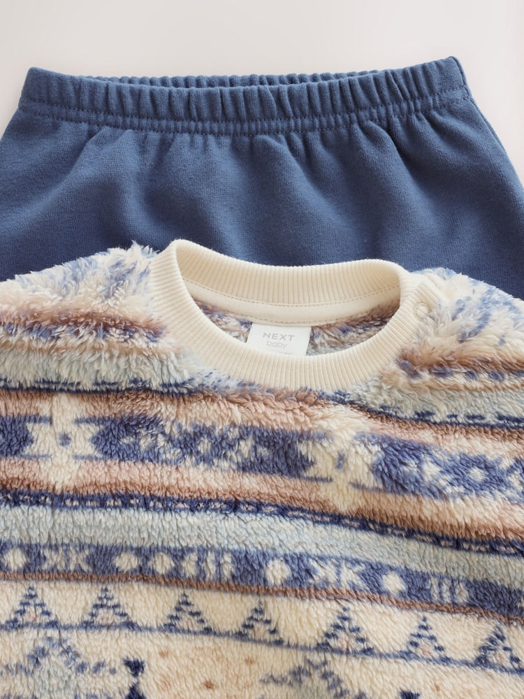 Blue Fairisle