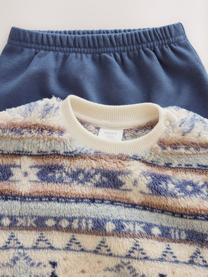 Blue Fairisle