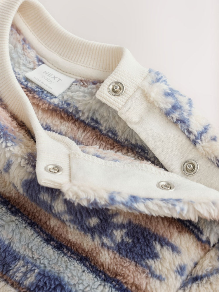 Blue Fairisle