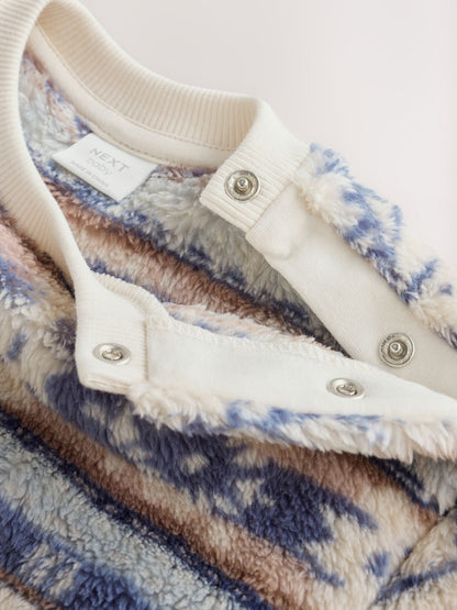 Blue Fairisle