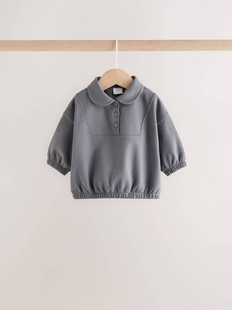 Grey Baby Sweater and Joggers Set (0mths-2yrs)