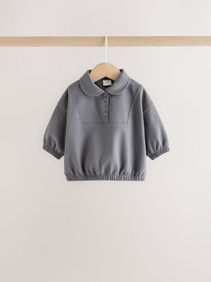 Grey Baby Sweater and Joggers Set (0mths-2yrs)