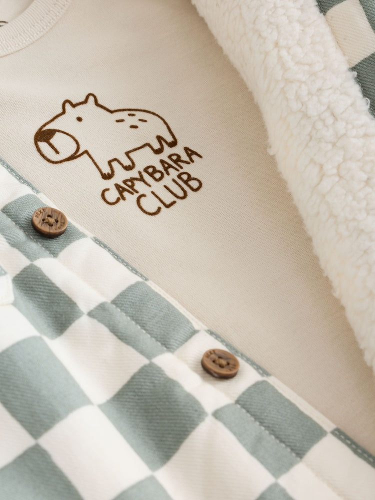 Green Checkerboard