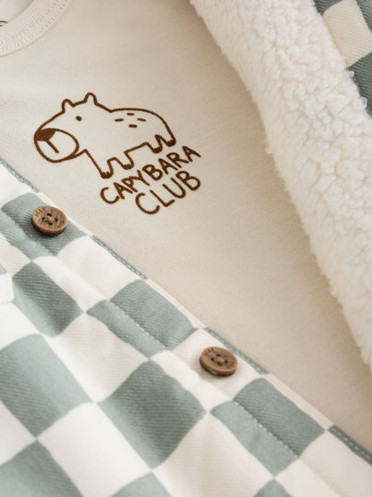 Green Checkerboard