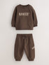 Baker by Ted Baker Brown Sweatshirt and Joggers Set
