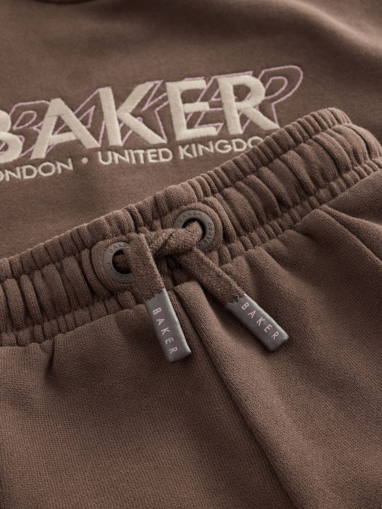 Baker by Ted Baker Brown Sweatshirt and Joggers Set