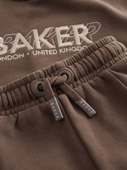 Baker by Ted Baker Brown Sweatshirt and Joggers Set