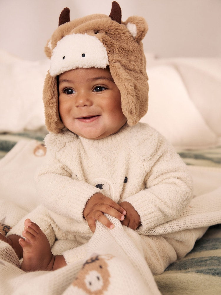 Hamish Trapper Baby Hat - Hamish / Up to 1 Month (50-56cm)