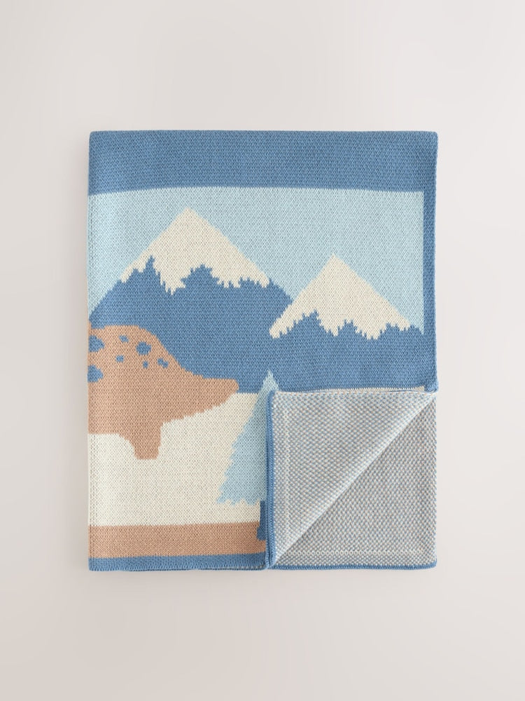 Blue/Brown Dino Scene