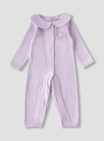 Juniors 5-Piece Girls Gift Set - Cotton - Sleepsuit, Blanket, Beanie Cap - Bird Print-baby-girls-clothing-setsandcoords-image-3