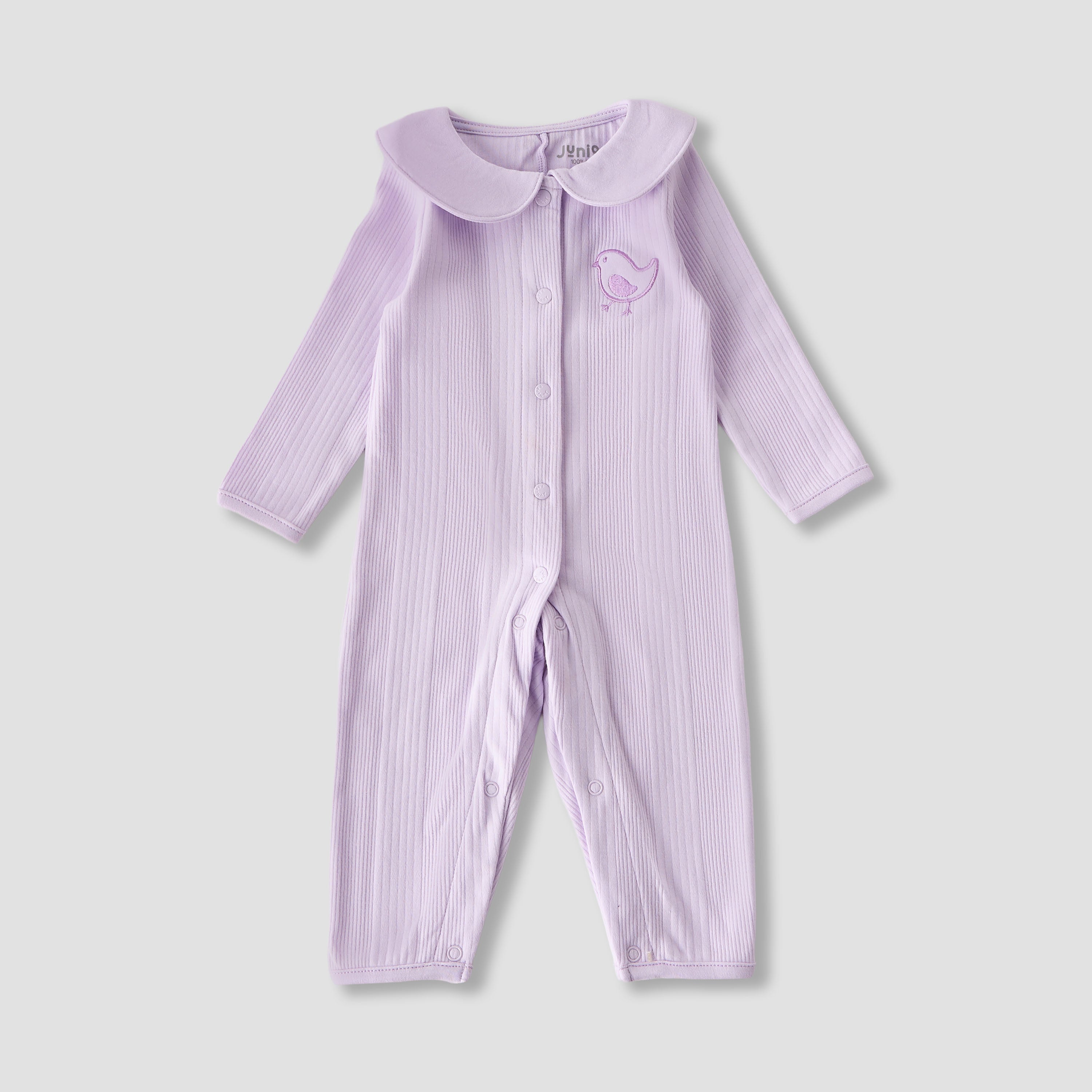 Juniors 5-Piece Girls Gift Set - Cotton - Sleepsuit, Blanket, Beanie Cap - Bird Print