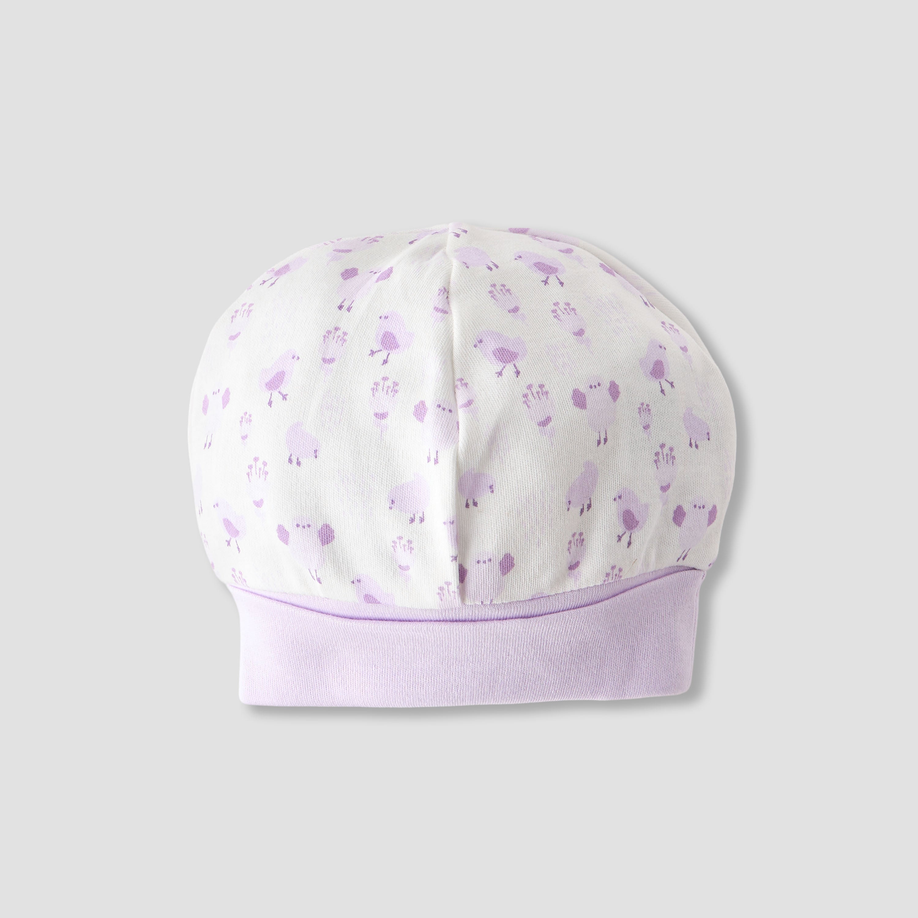 Juniors 5-Piece Girls Gift Set - Cotton - Sleepsuit, Blanket, Beanie Cap - Bird Print