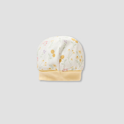 Juniors 5-Piece Girls Gift Set - Cotton - Sleepsuit, Blanket, Beanie, Hanger, Booties - Floral Print