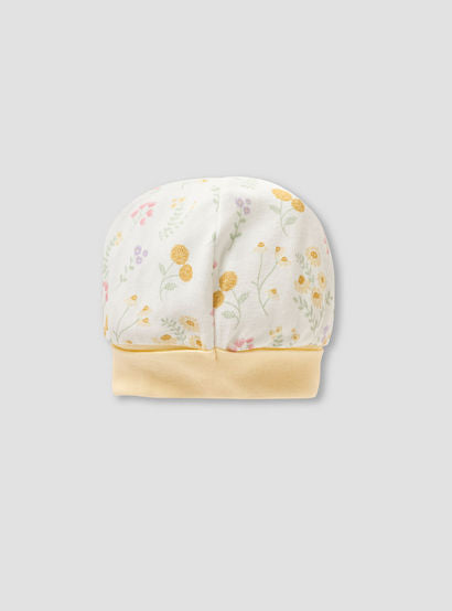Juniors 5-Piece Girls Gift Set - Cotton - Sleepsuit, Blanket, Beanie, Hanger, Booties - Floral Print-baby-girls-clothing-setsandcoords-image-4