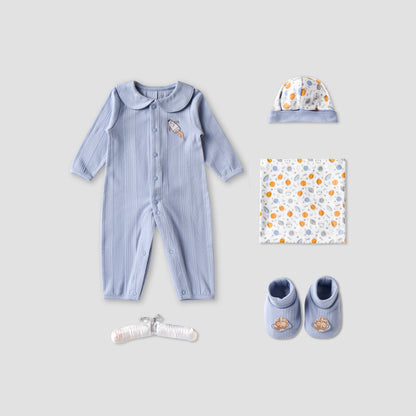 Set of 5 Juniors Clothing Gift Set with Planet Print