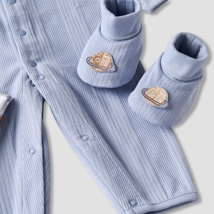 Set of 5 Juniors Clothing Gift Set with Planet Print